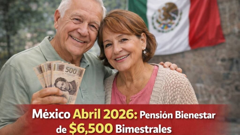México Abril 2026: Pensión Bienestar de $6.500 Bimestrales, Requisitos y Calendario Oficial